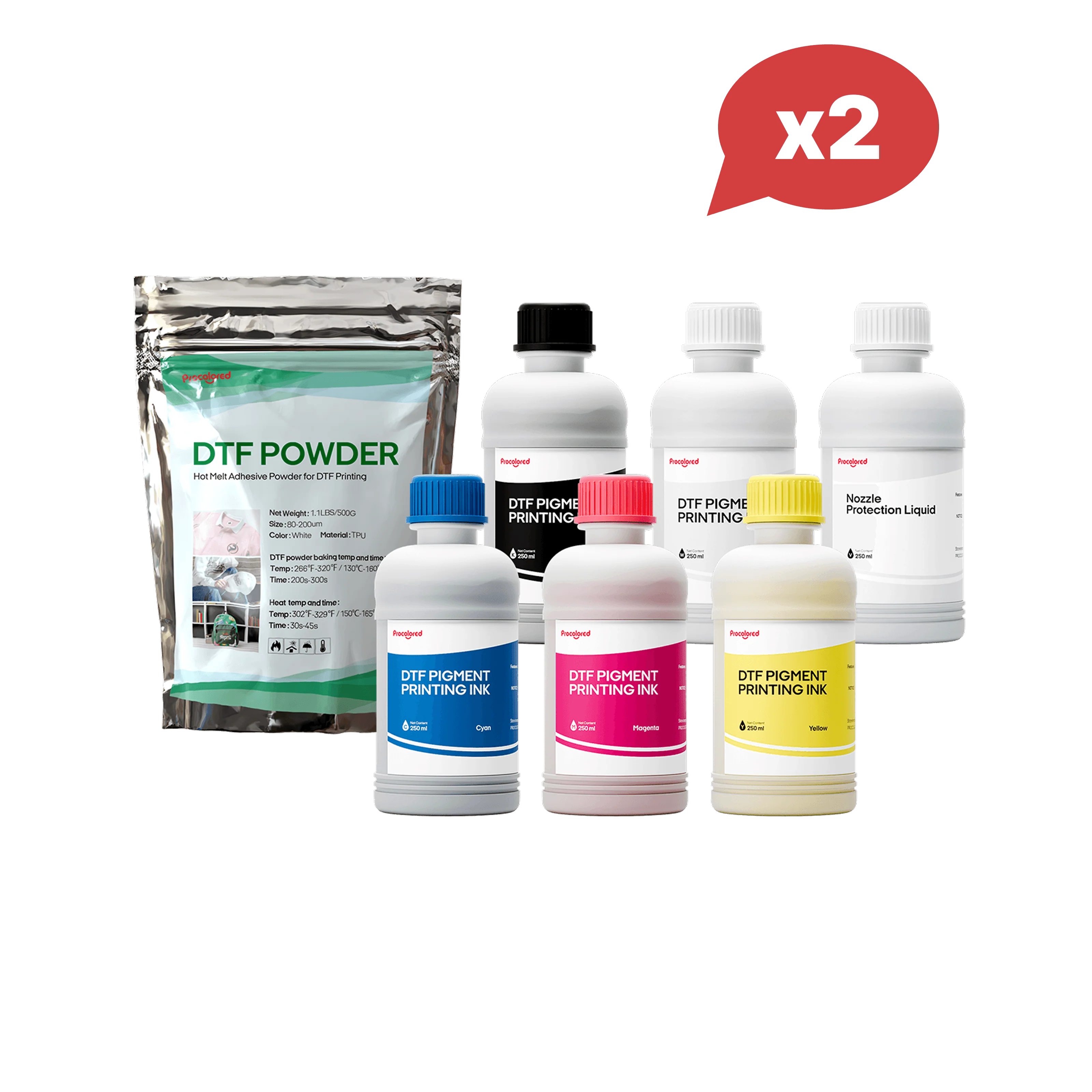 Procolored Direct to Transfer Film Ink 500ml - Image 10