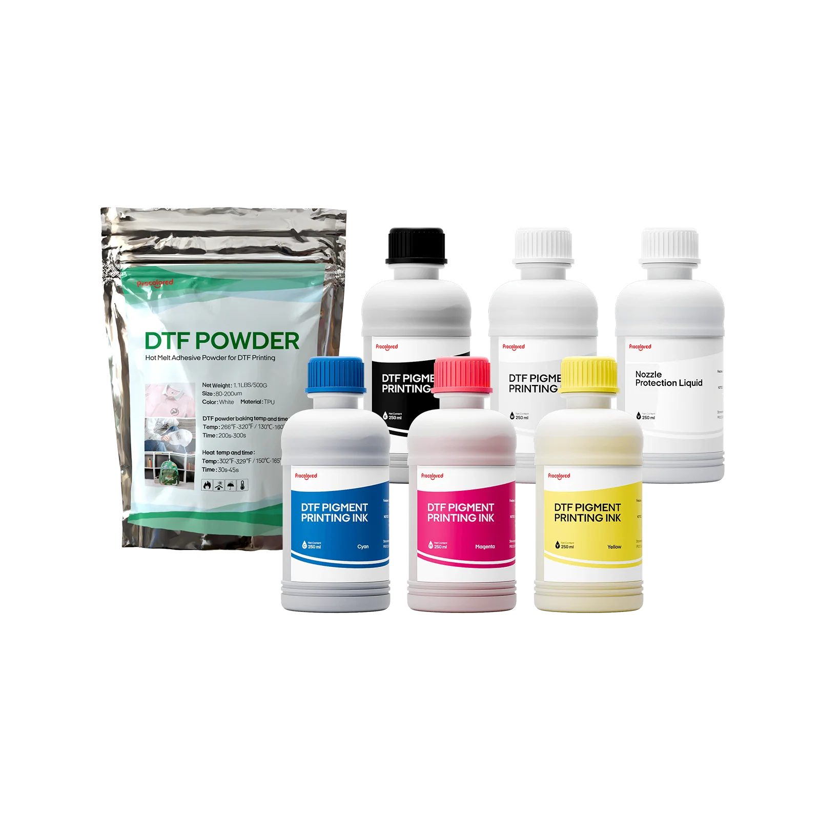 Procolored Direct to Transfer Film Ink 250ml - Image 10