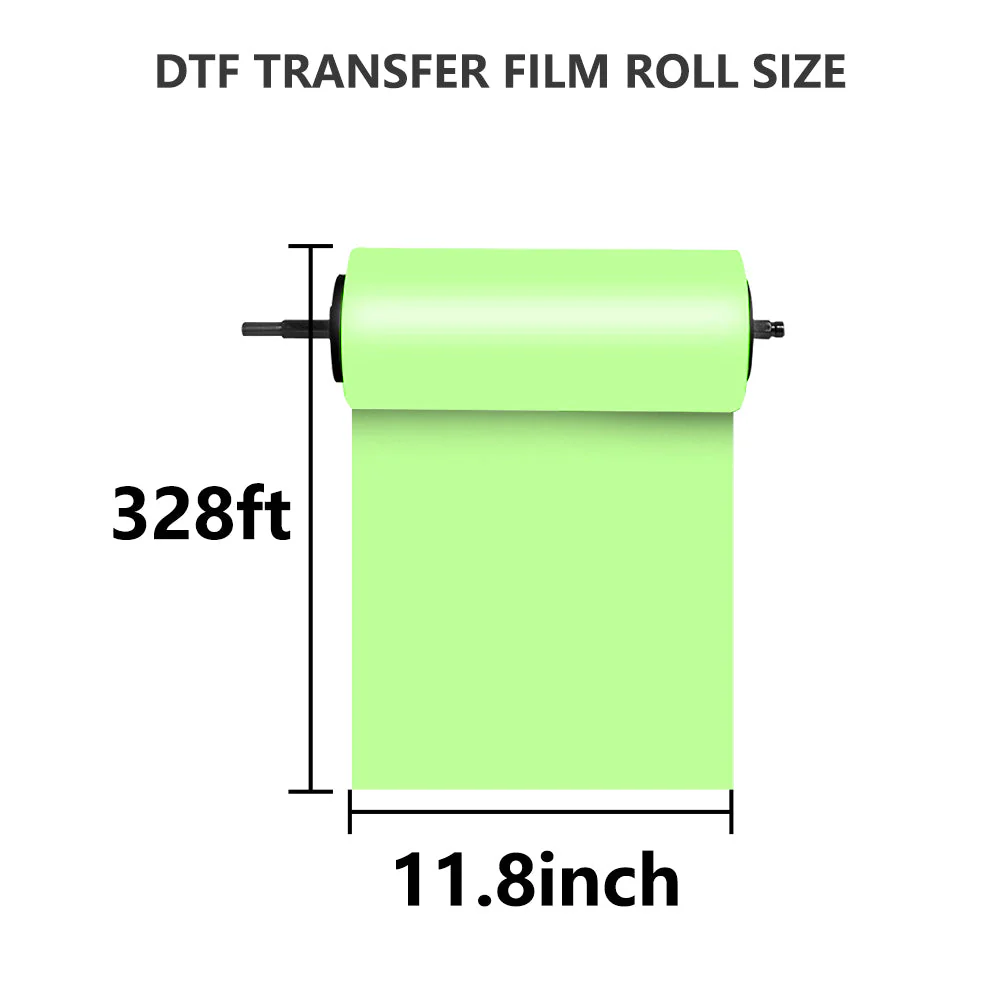 Procolored DTF Glow in Dark Transfer Roll Film 11.8 Inch x 328 FT——fit for A3 DTF Printer - Image 6