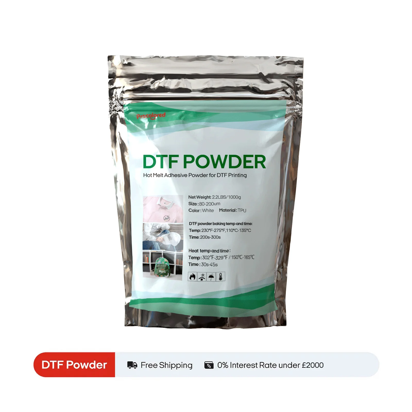 Procolored  Direct to Transfer Film Powder - Image 3