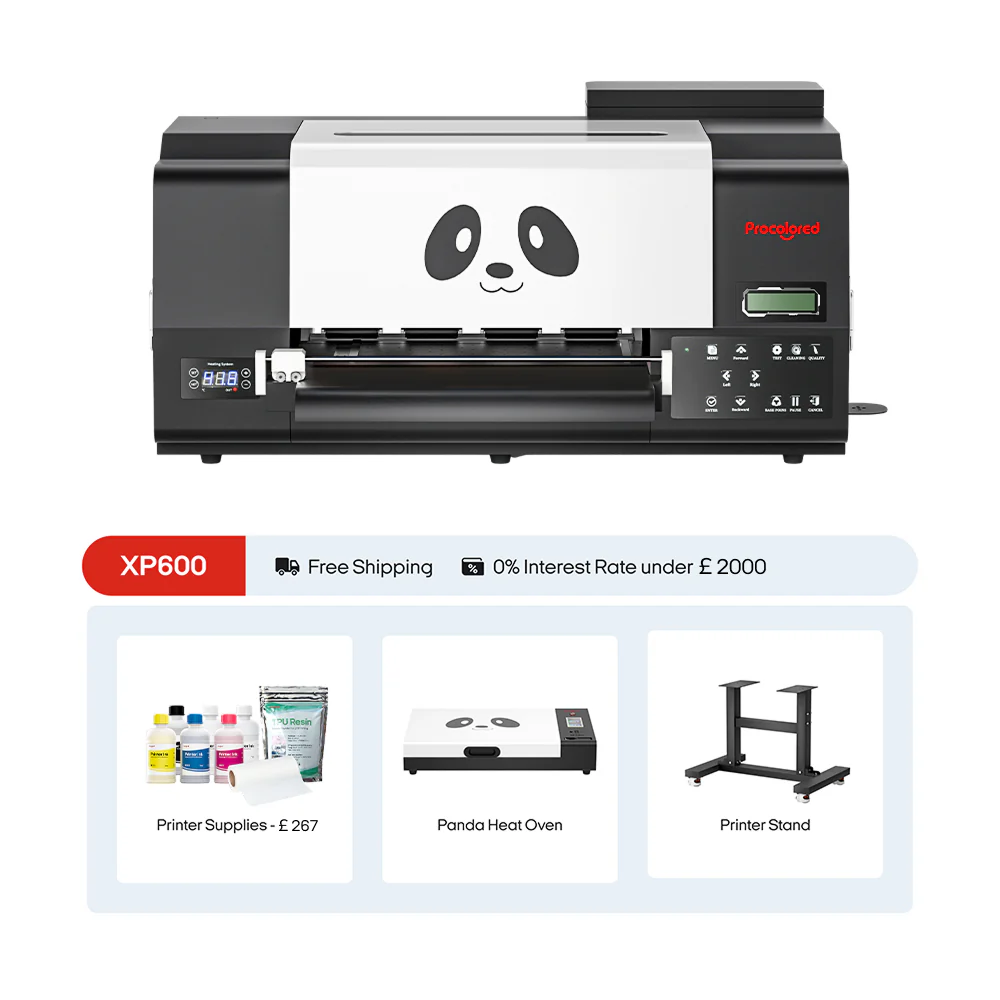 Procolored F13 Pro Panda DTF Printer 13" A3 Dual XP600 + Stand + Oven - Image 2