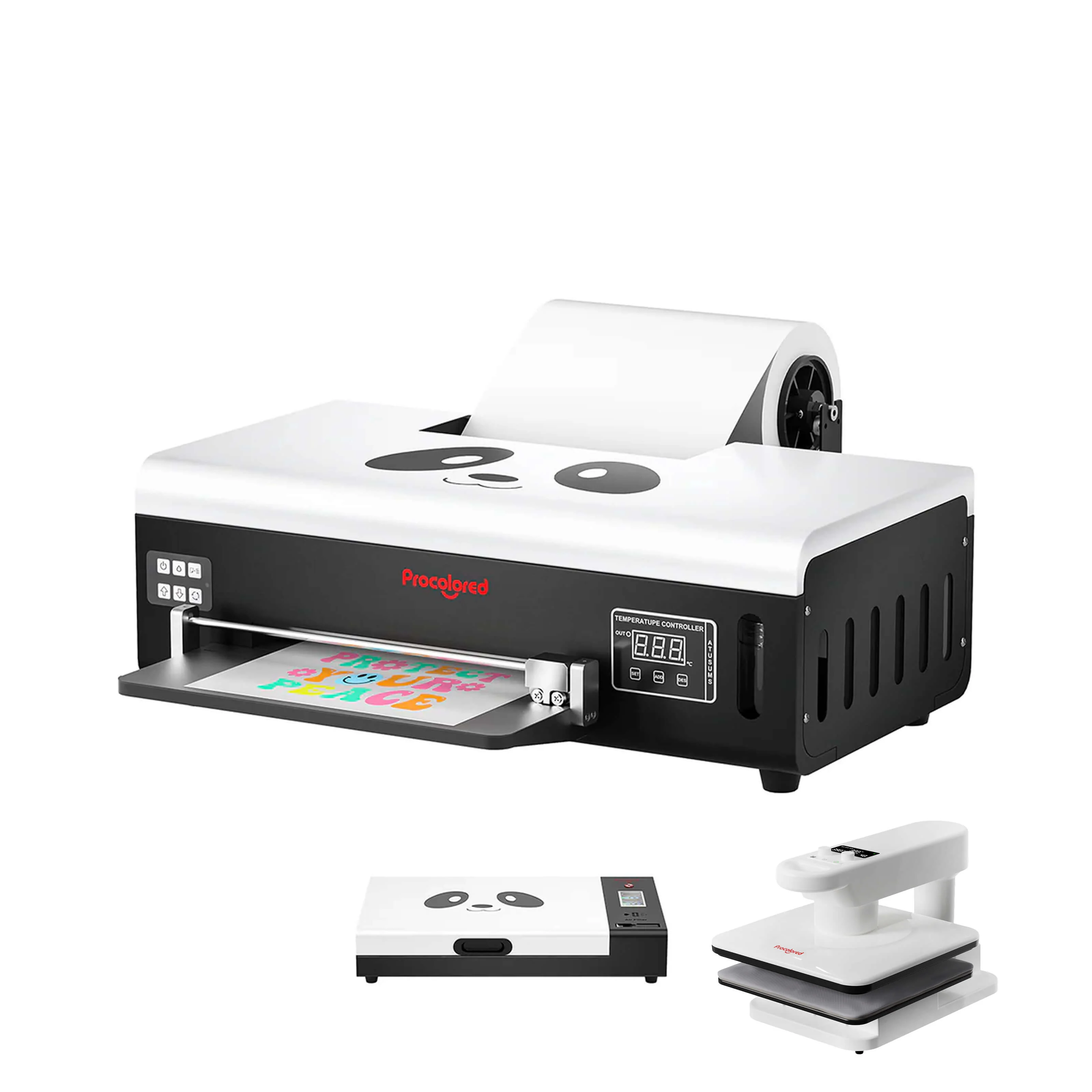 Procolored F8 Panda DTF Printer 8.2" A4 L800 & Complete Bundle - Image 3