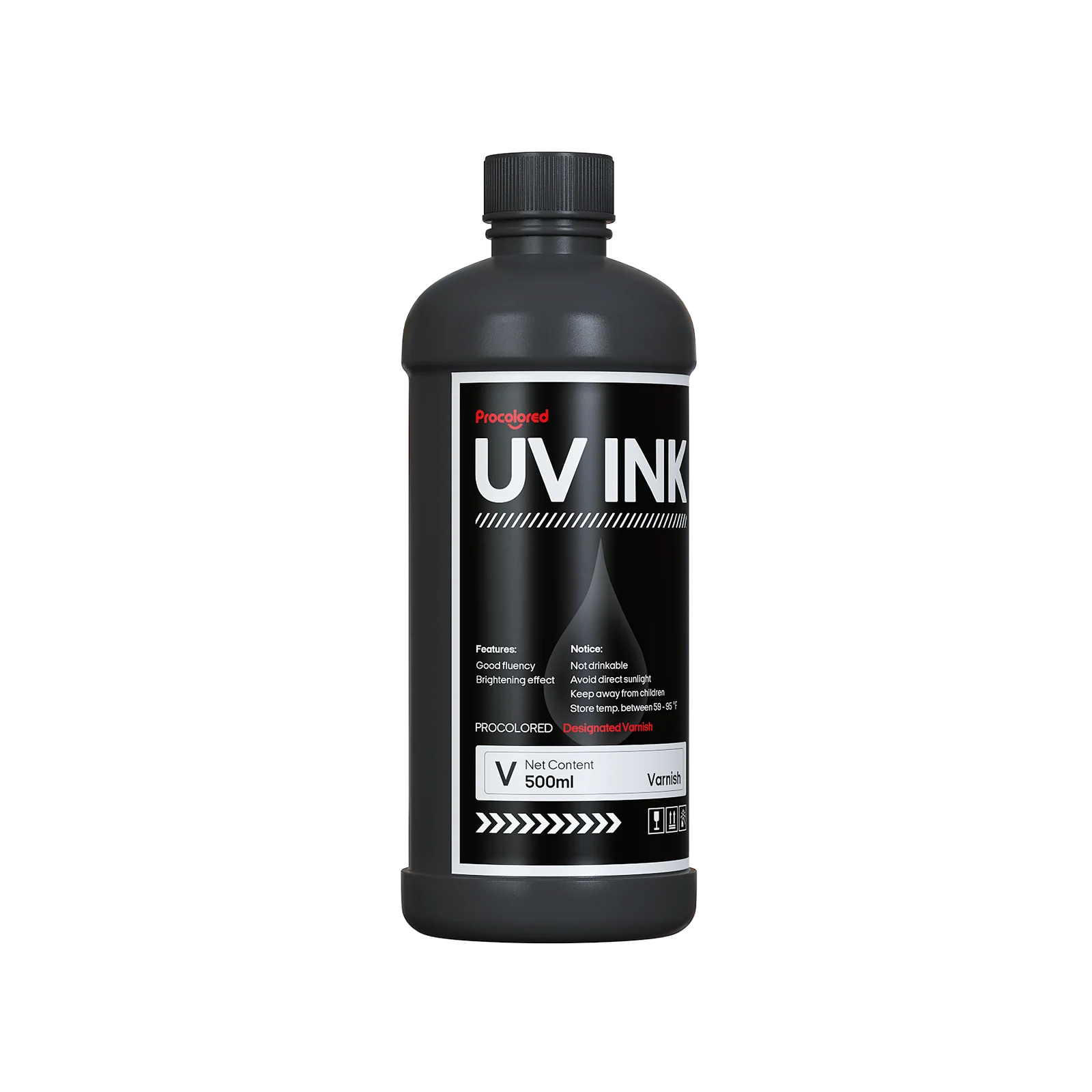Procolored UV Varnish Ink 500ml - Image 2