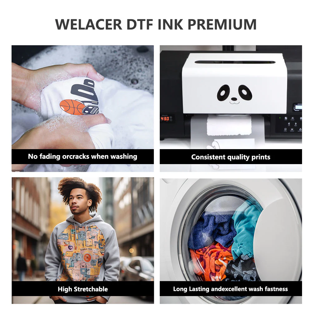 Procolored White Ink for DTF Printing - Image 4